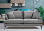 Atelier Del Sofa Papira Sofá de 2 plazas Gris